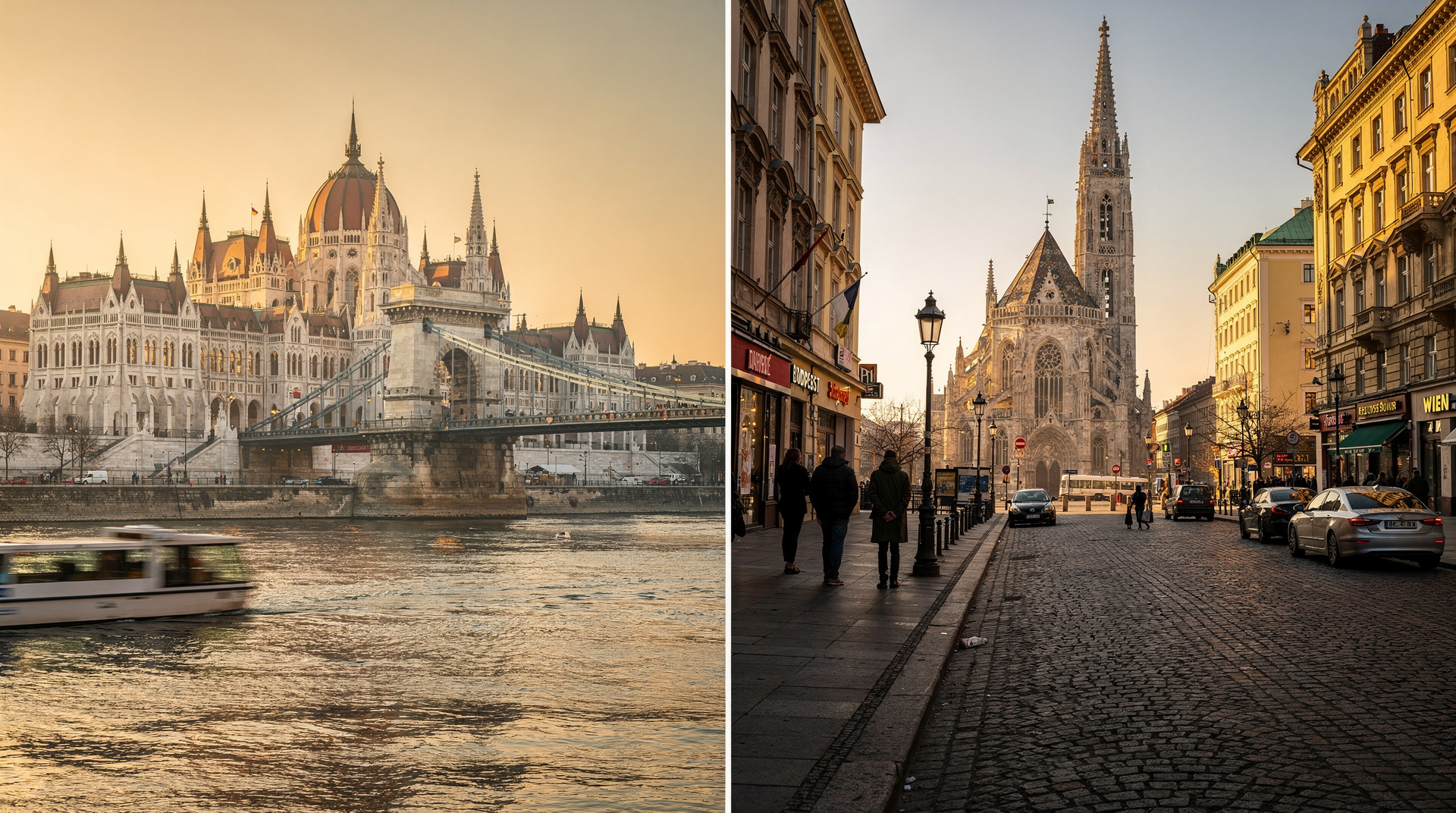 Budapest vs. Wien: Welche Stadt passt zu Ihrer Reise? — Budapest vs. Wien ehrlich verglichen: Preise, Kultur, Thermalbäder, Architektur 