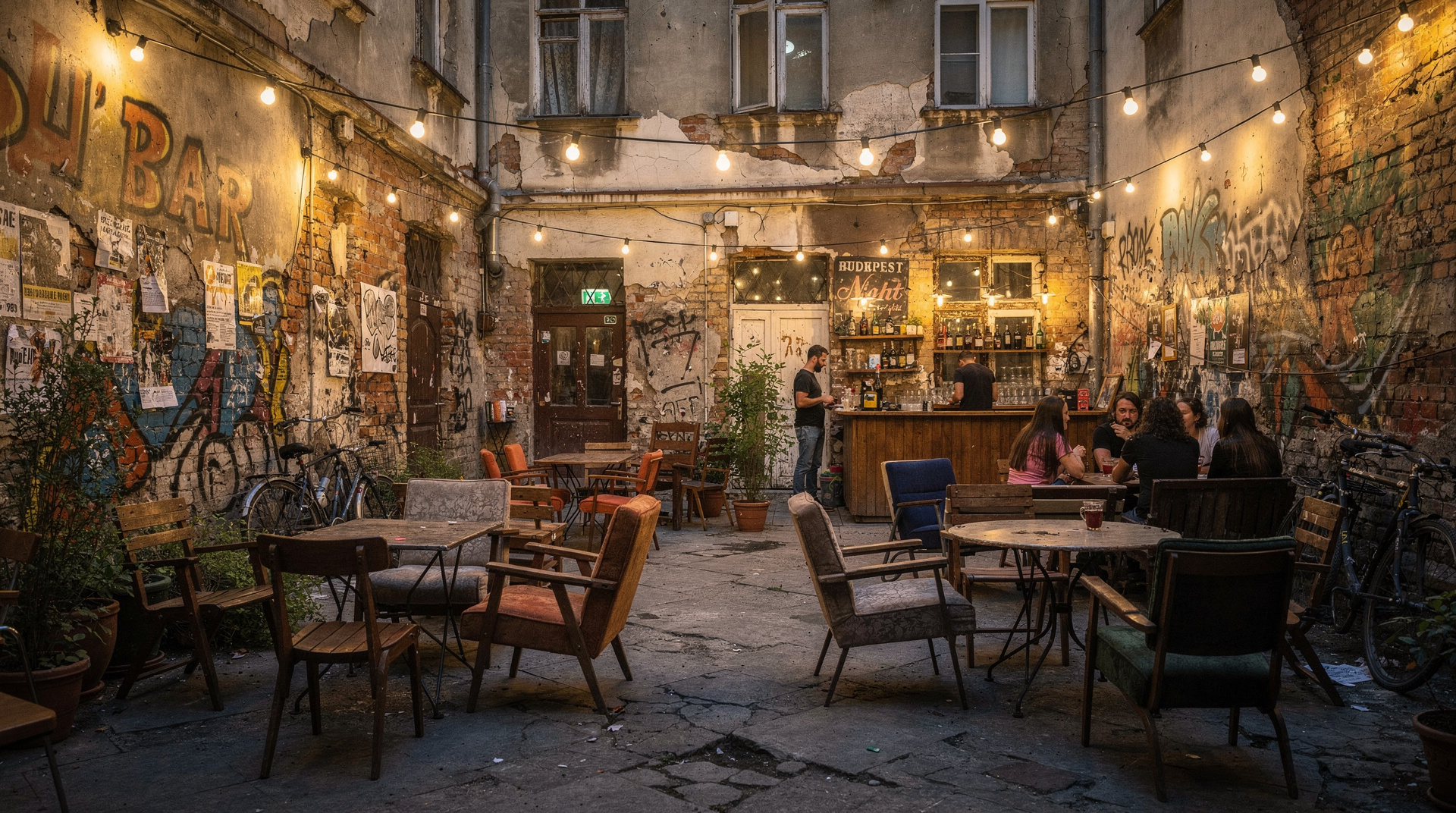 Party districts in Budapest: where to drink, dance and stay safe