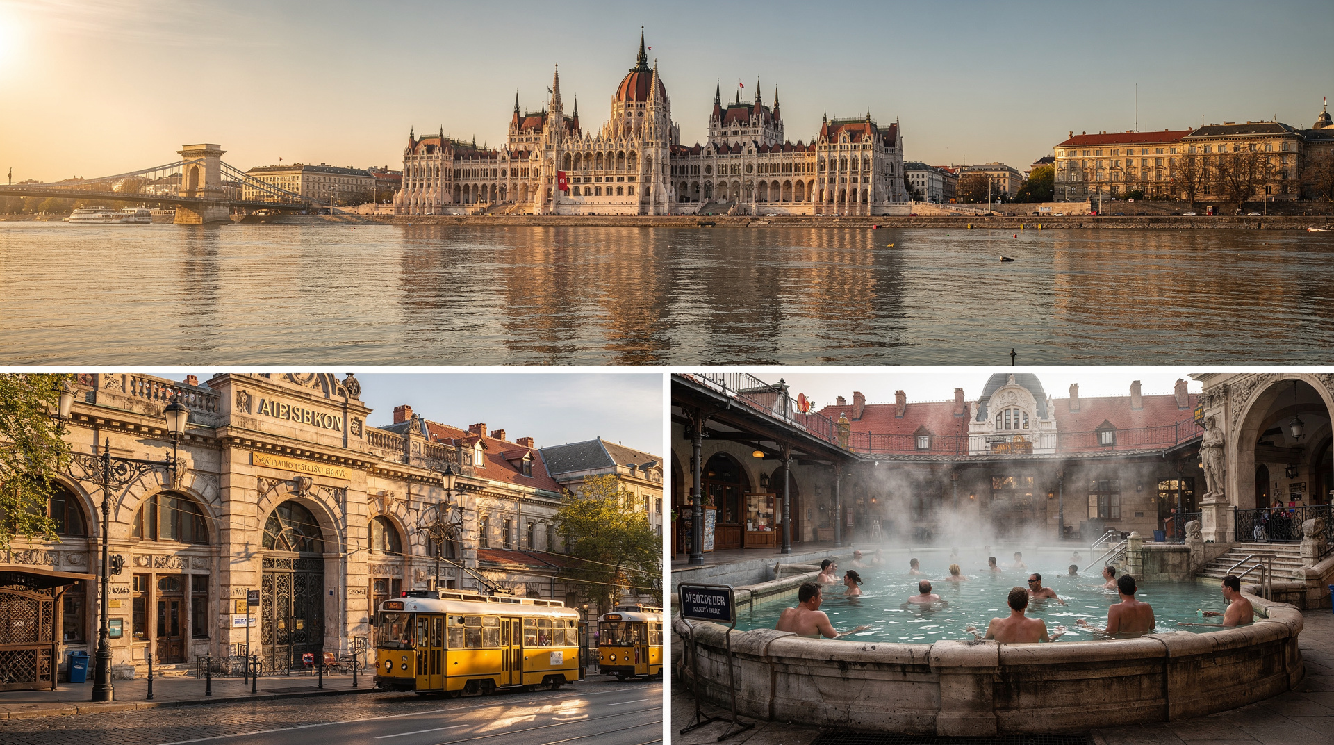 Budapest an einem Tag: der Express-Reiseplan für Erstbesucher — Budapests Highlights an einem Tag: Burgviertel, Parlamentsblick, Széchenyi, Ruin