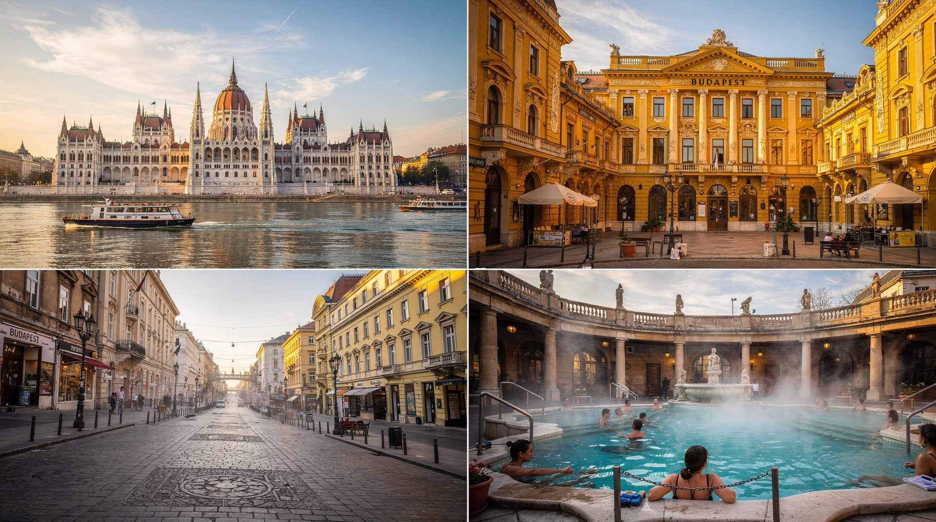 Budapest et excursions : l'itinéraire de 7 jours