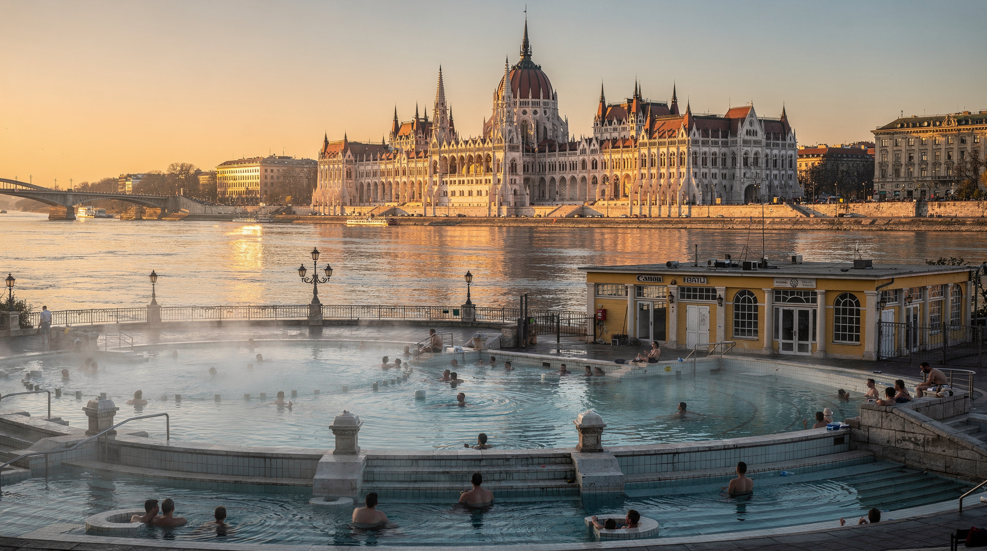 Budapest Thermalbäder-Reiseplan: 2 Tage Wellness — Zwei Tage für Budapests Thermalbäder: Széchenyi, Rudas und Lukács über zwei Tage