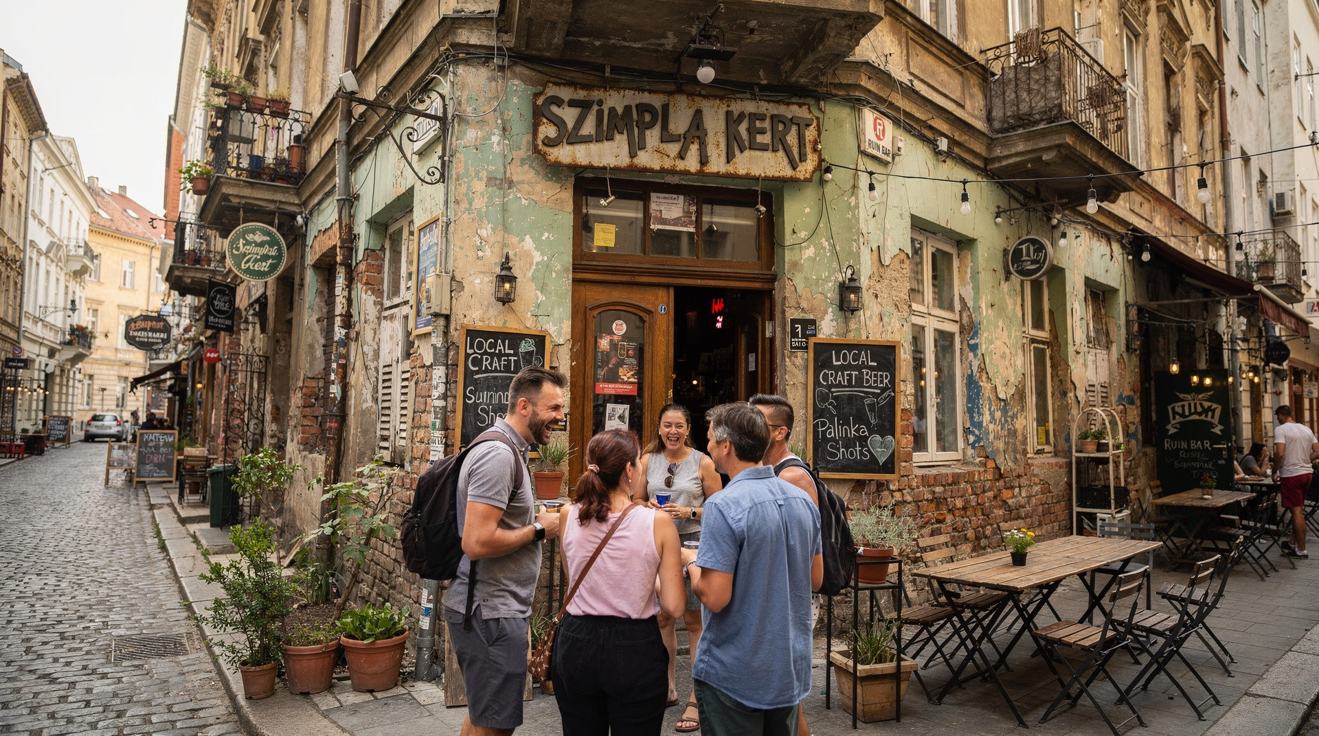 Budapest ruin bar pub crawl review: guided nightlife tour (2026) — Honest review of Budapest's guided ruin bar pub crawl: what bars you visit, what